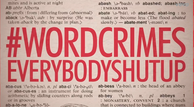 word crimes